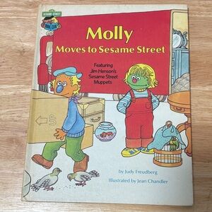 Vintage 1980 Molly Moves to Sesame Street